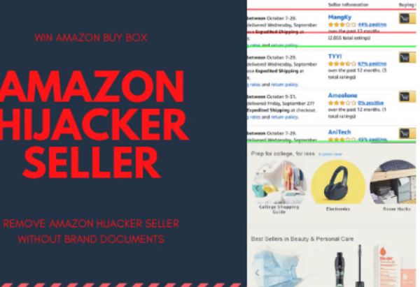 remove amazon hijacker sellers from your listing