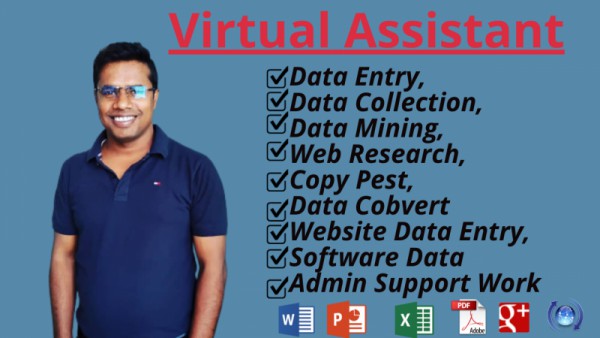 professional  and accurate data entry, copy paste, data conversion Service