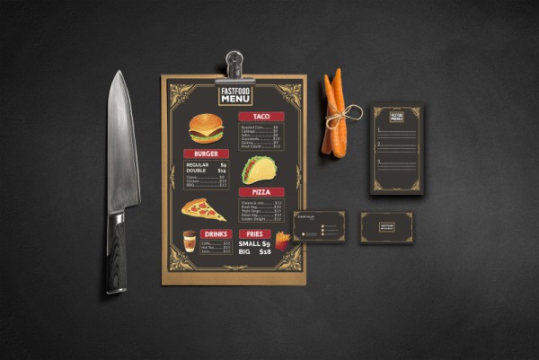 I will create attractive food menu designs in 5 hours