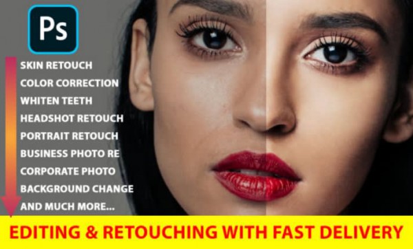 I will do photo editing or retouching in photoshop and lightroom