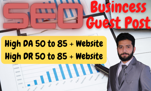 I will do SEO 1 Guest Post Backlinks Service Publish on High Ranked real Website