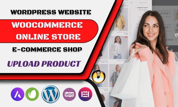 Ecommerce Websites Design, WordPress e commerce online store Develop