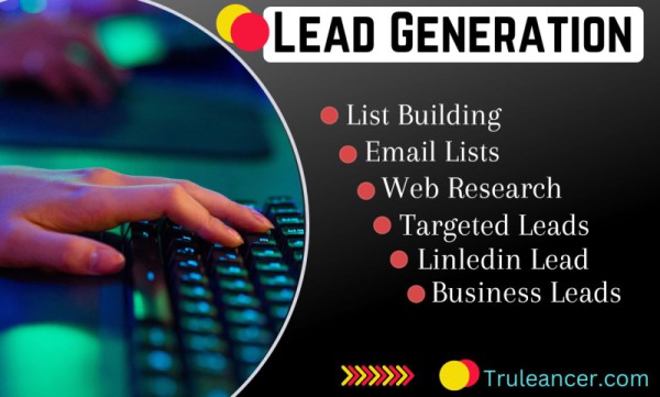 I can do b2b lead generation, linkedin and Web Research
