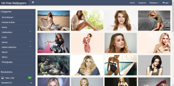 Powerful SEO + High CRT Adsence Earning Best Wallpapers PHP Script
