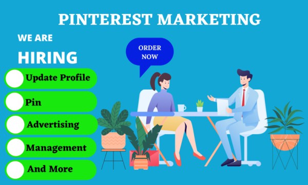 I will be your Pinterest Marketing Manager and SEO content creator