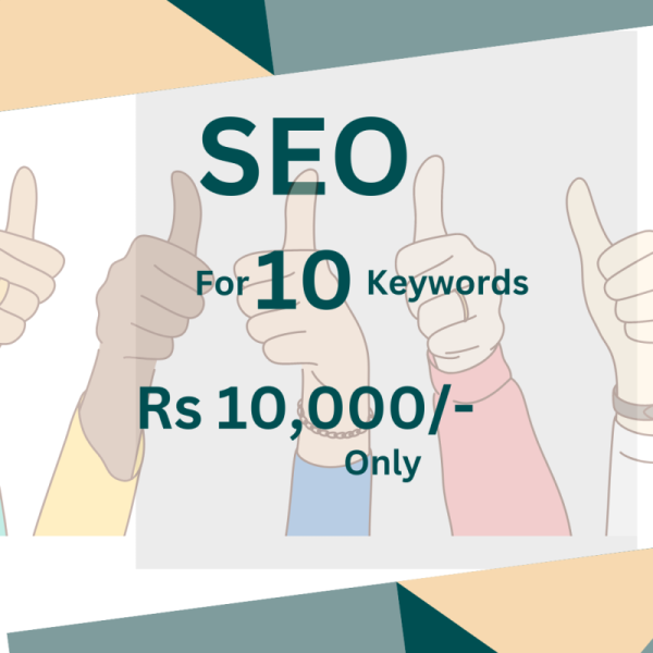 I can do SEO service Keywords research, content marketing, SMO, PPC, FB ads