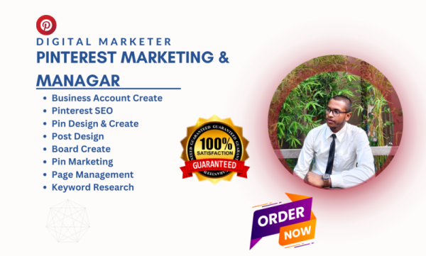 I Will Do Pinterest Marketing Managar grow Your Business