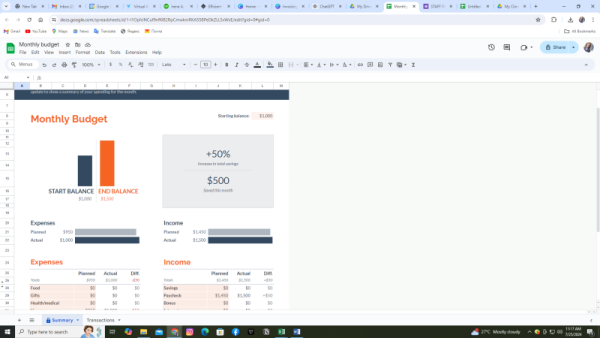 Expense Tracker Design and Mangement with Google Sheet