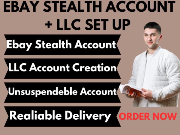 I will create an unsuspendable ebay stealth seller account