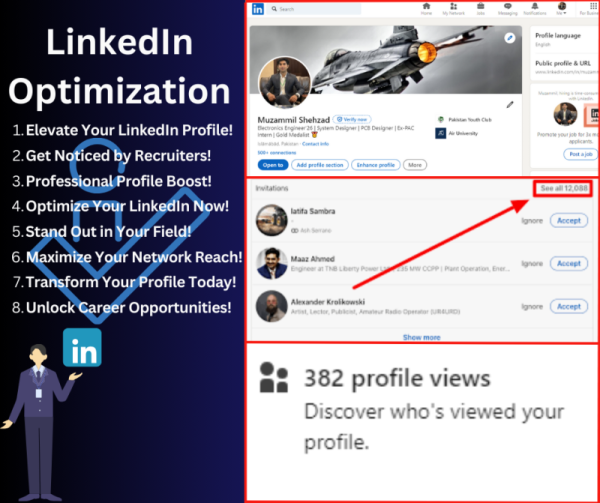 I will Optimize your LinkedIn Profile