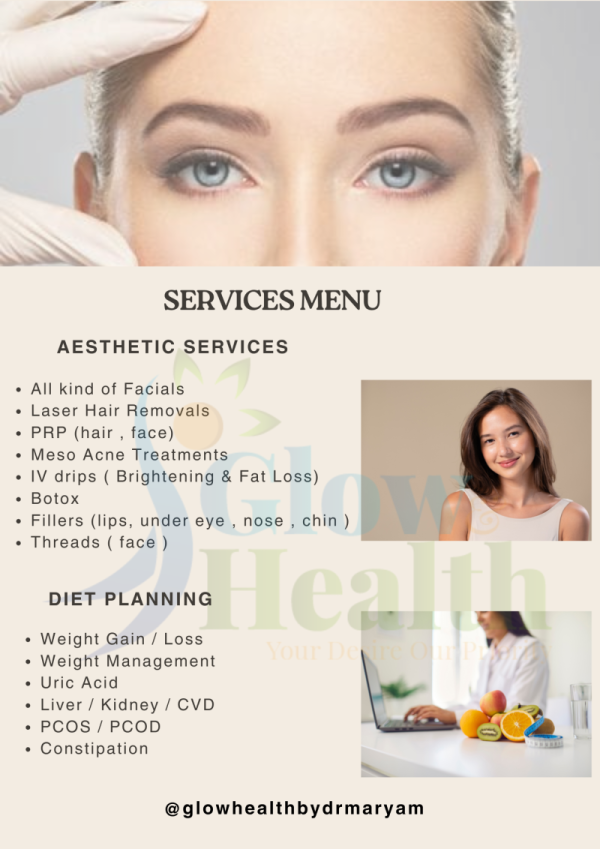 Personalized diet plans for your health and skin care plans for your beauty