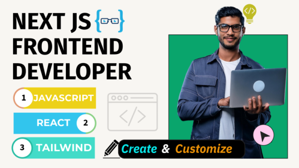 I can build responsive and modern web applications using Next.js, React, and Tailwind