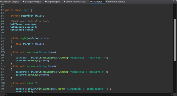 Test Automation Scripts