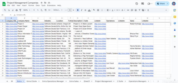 I will provide targeted, verified B2B leads for your business growth.
