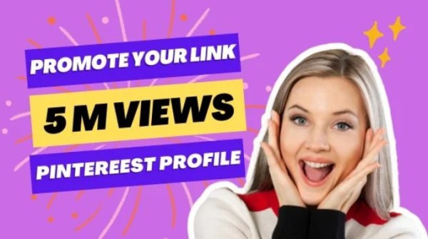 I Will Promote Your 20 Link on My 5 Milion View Pinterest Profile for Life Time