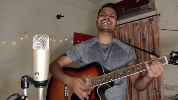 can record a song professionally , can make a song . vocal coaching and voice over