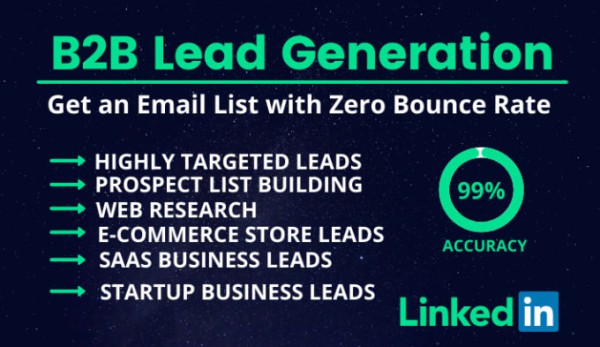 B2B Lead Generation | Data Entry | Email Collection | Web Research Professional