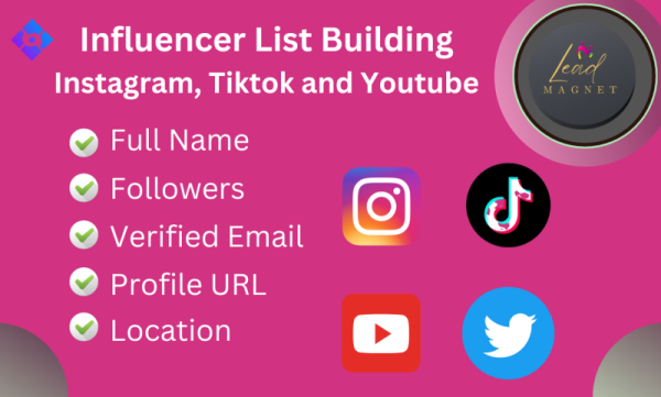 Expert in Lead Generation, Data Entry, Web Research, and Email Collection for Targete