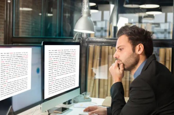 Typing and proof reading