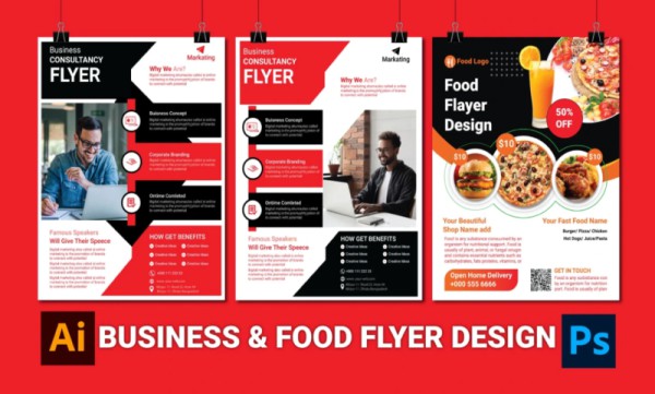 I will design a professional flyer for your business