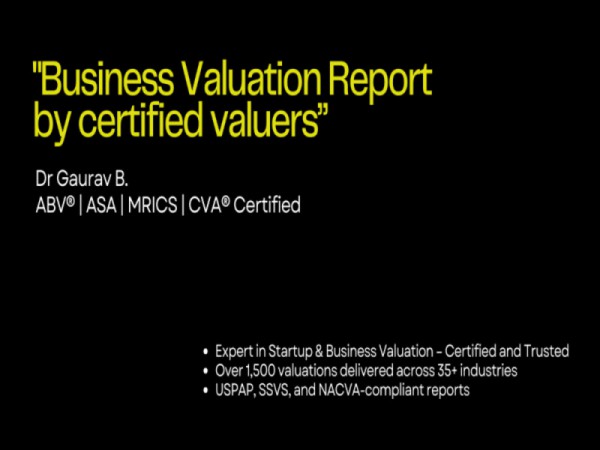 Certified Startup Valuation for Investor Trust