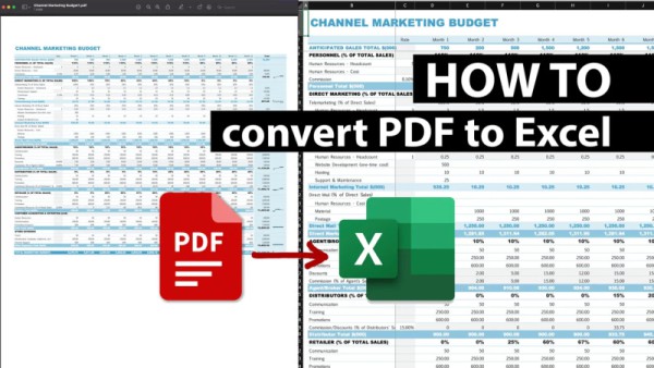 I Will Convert PDF to Word, Excel, Image, or Text + Manual Data Entry