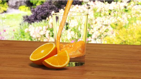 Make a 3D food animation