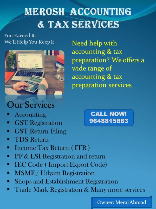 Indian Accounting with GST and TDS regulations ussing tally and excel
