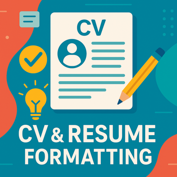 CV & Resume formatting