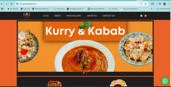 Portfolio Wordpress Website development