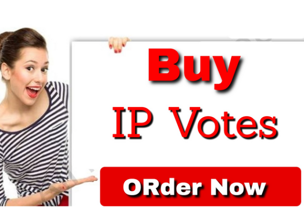 500 different ip poll votes or any contest votes