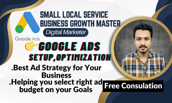 Google Ads Setup & 1 Month Management for Local Service Business Growth