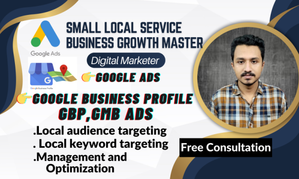 Promote Your Google Business Profile 1 Month with GBP, GMB By Local Google Ads