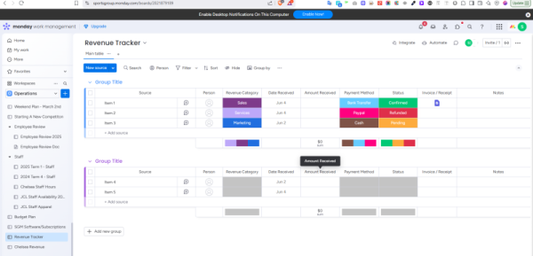 I will setup your monday com monday crm monday clickup make com automation made com