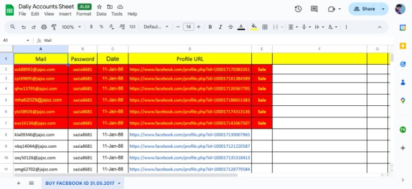 New Facebook accounts for sale — verified & ready to use   20 Accounts