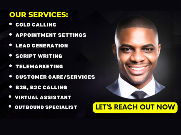 Cold Calling | Lead Generation Expert | Appointment Setting | VA