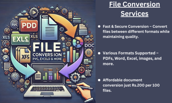 Affordable Document Conversion – 100 Files