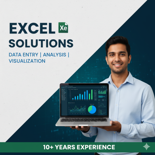 I specialize in precise Excel Data Cleaning