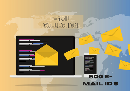 I can scrap 500 verified email ids for your marketing.