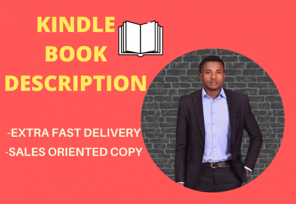 I will write a top selling book description or blurb for you
