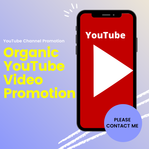 Do organic YouTube video and channel promotion
