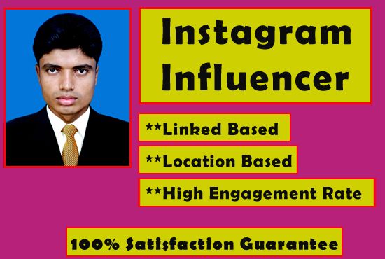 I will find top best list of 25 instagram influencer 