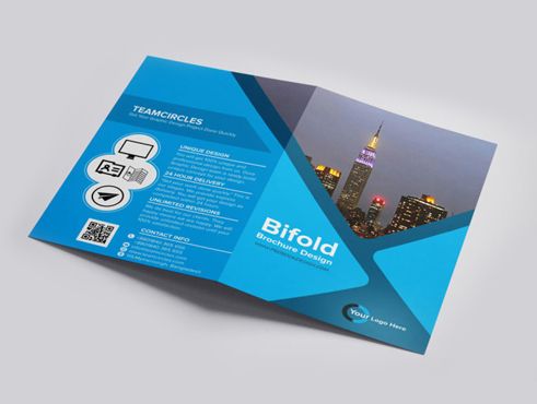 I will design bifold, trifold business brochure, catalog, booklet design