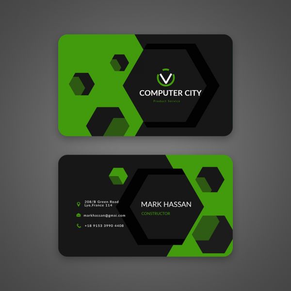 Business card design