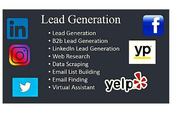 do b2b lead generation, collect business leads and email list building