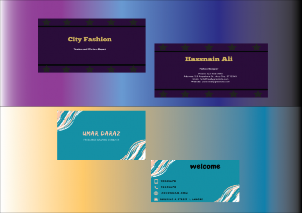 I can make business card and brand identity package