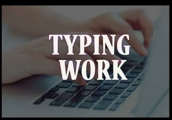 I Will do Professional manual typing, data entry 