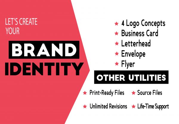 I will design your professional  brand identity design e.g logo, business card, etc.