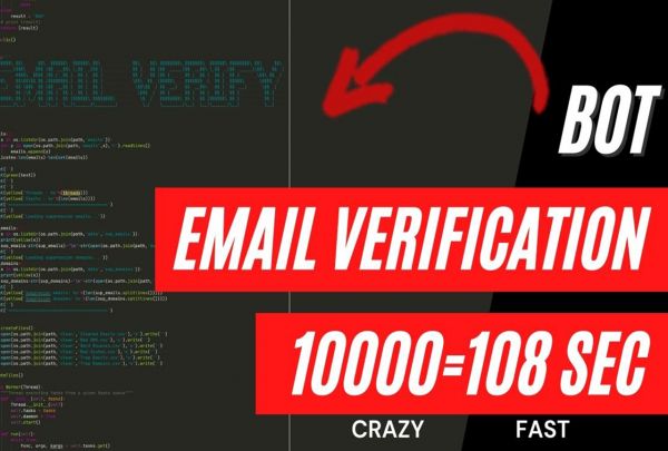 I will provide you with my fastest email verification software on the market