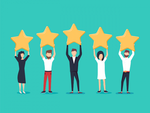 100 plus Google page reviews and 5stars ratings